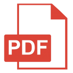 Logo PDF rouge